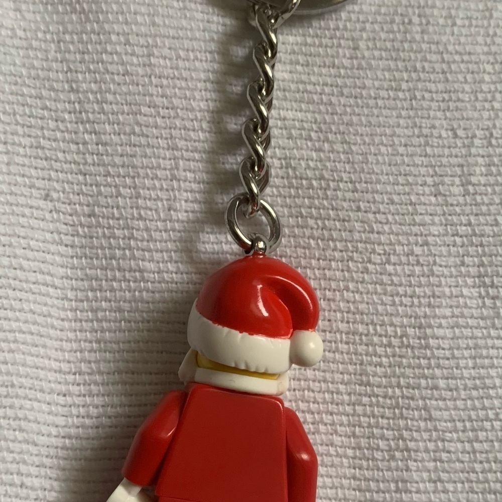 NWT Retired LEGO Santa Clause Key Chain - Picture 3 of 5
